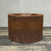 Starfire Designs Metal Gravity 36" Round Corten Steel Gas Fire Pit with Propane Tank Access Door Starfire Designs