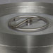 Starfire Designs Gravity Round Powder Coated Steel Gas Fire Pit with Propane Tank Access Door Starfire Designs