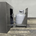 Starfire Designs Gravity Square Powder Coated Steel Gas Fire Pit with Propane Tank Access Door Starfire Designs