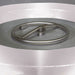 Starfire Designs Gravity Round Powder Coated Steel Gas Fire Pit with Propane Tank Access Door Starfire Designs