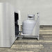 Starfire Designs Metal Gravity 36" Square Stainless Steel Gas Fire Pit with Propane Tank Access Door Starfire Designs