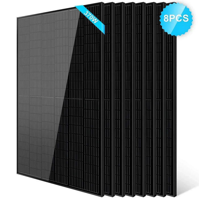 Green Vista Living Sungold Power 370W Mono Black PERC Solar Panel - View 10