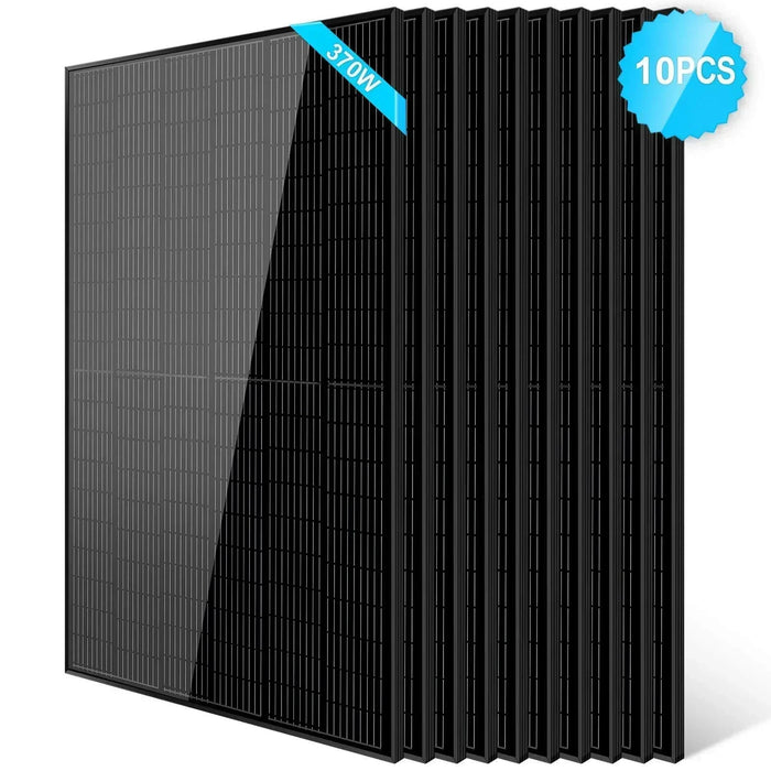 Green Vista Living Sungold Power 370W Mono Black PERC Solar Panel - View 11