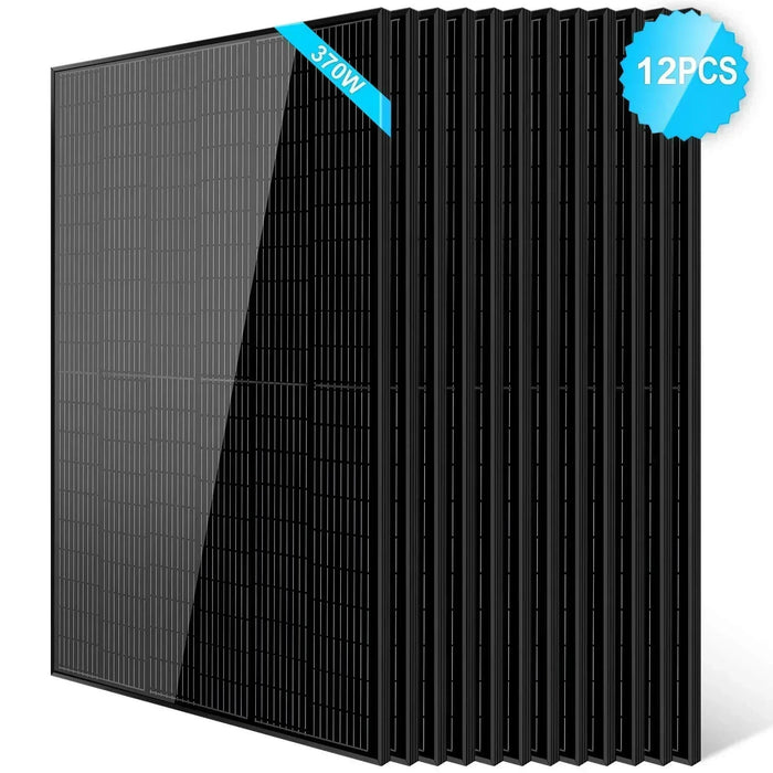 Green Vista Living Sungold Power 370W Mono Black PERC Solar Panel - View 12
