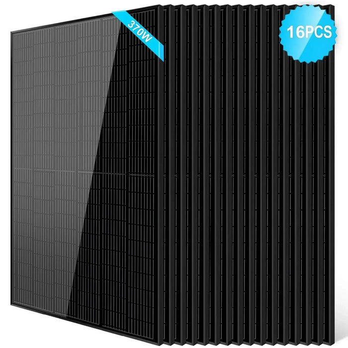 Green Vista Living Sungold Power 370W Mono Black PERC Solar Panel - View 14