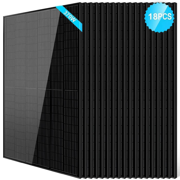 Green Vista Living Sungold Power 370W Mono Black PERC Solar Panel - View 15