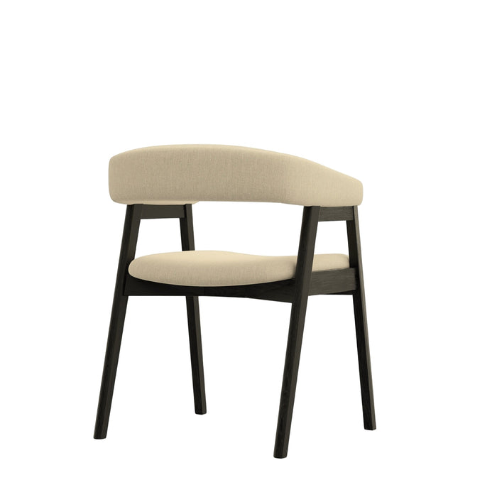Alpine Furniture Cove Curved Back Side Chairs