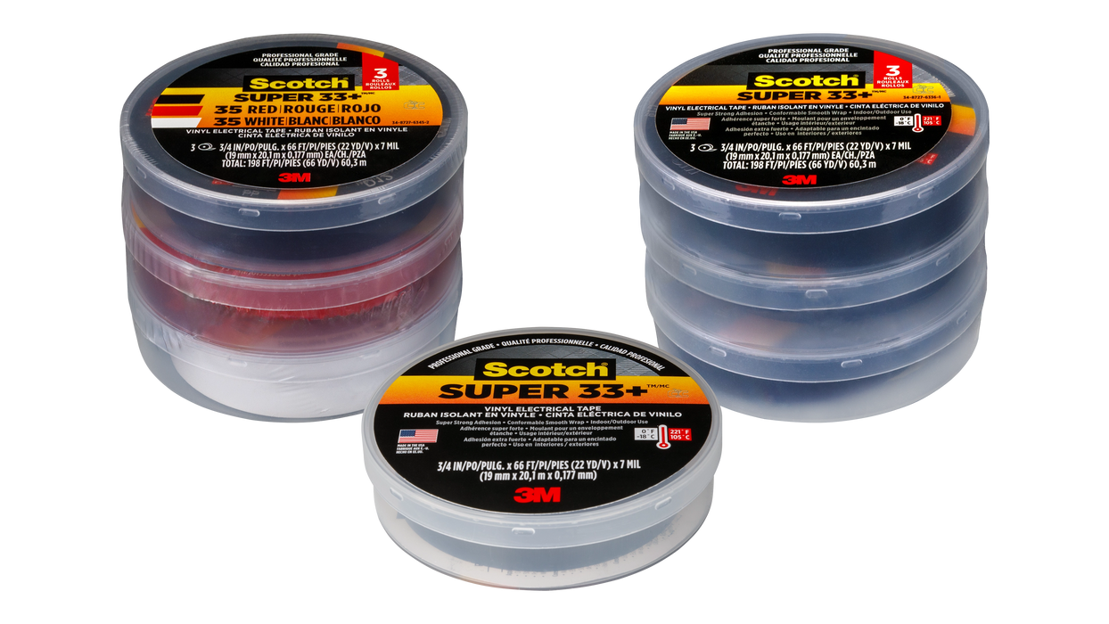 High quality photo of the 3M - Super 33+ Electrical Tape - Listing Image View. Photographed by Current Connected