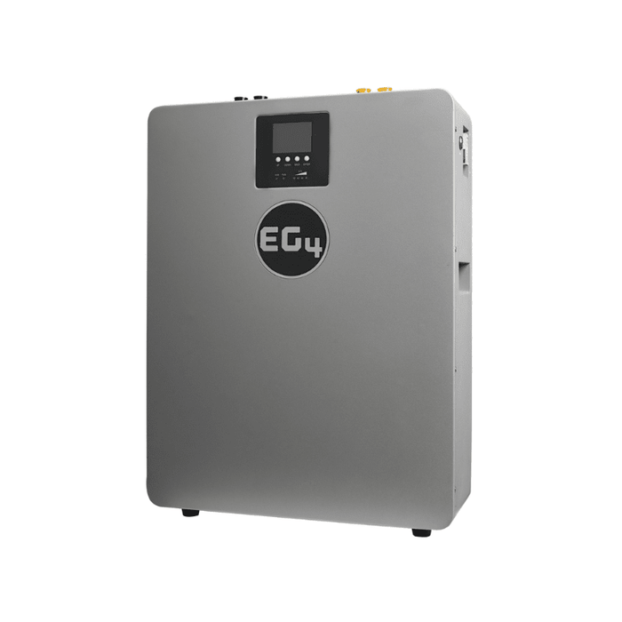 Green Vista Living EG4 100Ah Lithium Battery - WallMount [Indoor] | 48V 5.12kWh LiFePO4 |... Power Station - Detail View