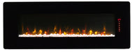 Dimplex Winslow 48-Inch Wall-Mount/Tabletop Linear Electric Fireplace in Black (SWM4820) Dimplex