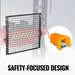 75 Ton H-Frame Air/Hydraulic Shop Press with Hand Winch,  Fully Welded — view 6