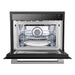 Forno Oliena Espresso 24-Inch 1.6 Cu.ft Compact Oven in Black with Brass Handle (FMWDR3093-24BLK) FORNO