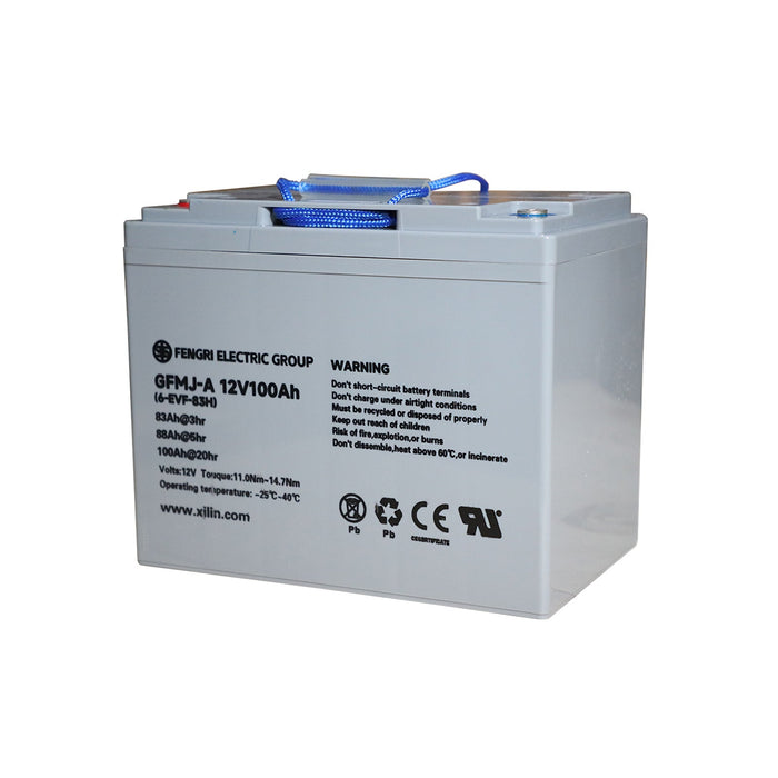 Xilin part 12V/100Ah GEL Battery for Xilin CBD20WE-19 view 2