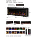 Dimplex IgniteXL Bold Deep Built-In Linear Electric Fireplace, 88-Inch (XLF8817-XD) Dimplex