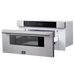 FORNO Capoliveri 30 Inch Stainless-Steel 1000 Watts Microwave Drawer 1.2 cu.ft. FORNO