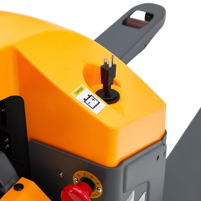 Xilin CBD15WE-19BC electric pallet jack mast and lift detail