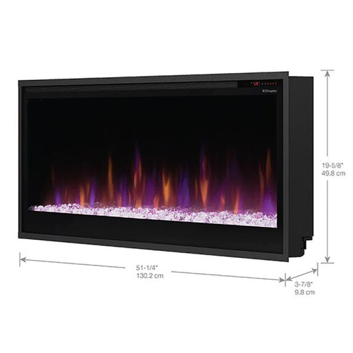 Dimplex Multi-Fire SL Built-In Electric Fireplace, 50-Inch (PLF5014-XS) Dimplex