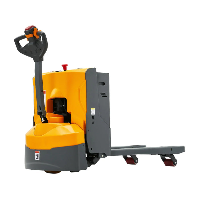 Xilin CBD20KD electric pallet jack side angle view