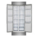 Forno Salerno 33-Inch 15.6 cu.ft Built-in Refrigerator with Modern Decorative Grill in Stainless Steel (FFRBI1805-37MG) FORNO