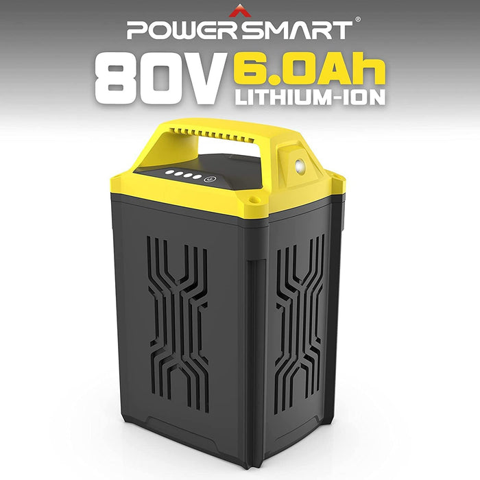 80V 6Ah Lithium-Ion Replacement one Battery& one charger DB2108+DB2208