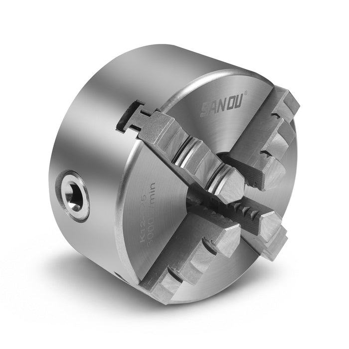 5 in 4 Jaw Lathe Chuck K12-125mm for Metal Lathe Machine SKU: 500005 | Model: 1030V SKU: 500006 | Model: 1130VD SKU: 500