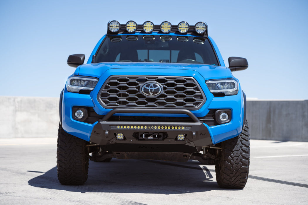 Rago Fabrication 2016-2023 Toyota Tacoma Center Mount Winch Front Bumper w/ Top Hoop – image 5 of 15
