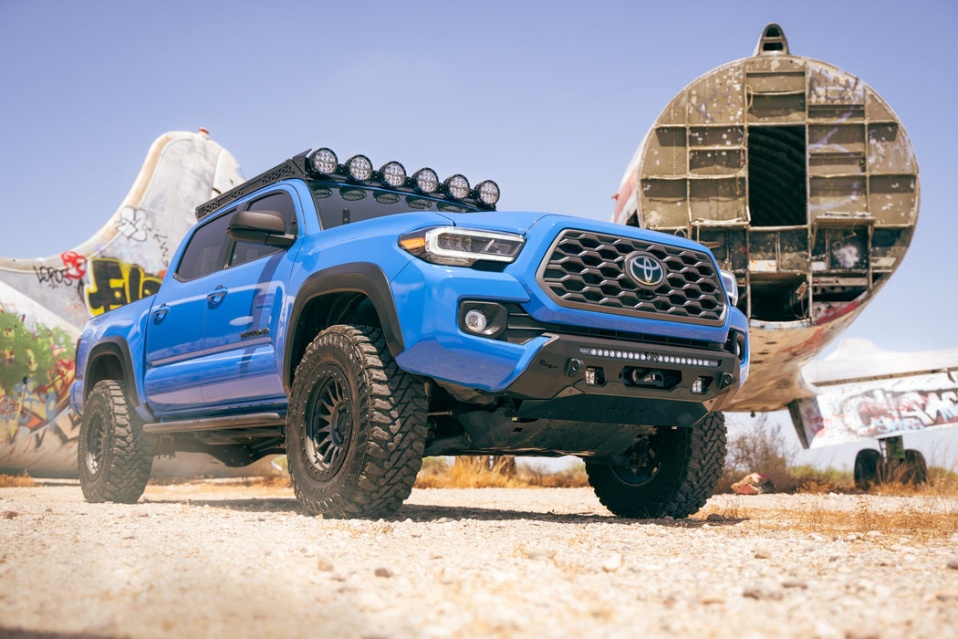 Rago Fabrication 2016-2023 Toyota Tacoma Skid Plate for Center Mount Front Bumpers – on the trail, image 7 of 7