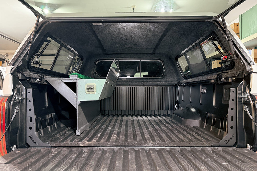 Rago Fabrication 2022-2026 Toyota Tundra Bed Channel Stiffeners – installed on vehicle, image 4 of 15