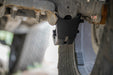DV8 Offroad 2016-2023 Toyota Tacoma Rear Shock Skid Plates – installed on vehicle, image 8 of 12