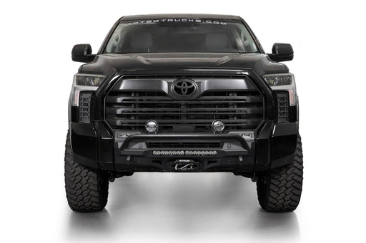 Addictive Desert Designs 2022-2026 Toyota Tundra Stealth Center Mount Front Bumper w/ Top Hoop – image 2 of 9