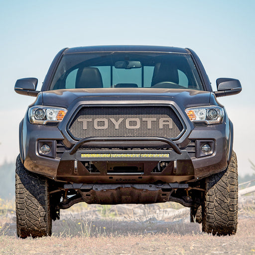 C4 Fabrication 2016-2023 Toyota Tacoma Front Lo-Pro Winch Bumper – image 1 of 10