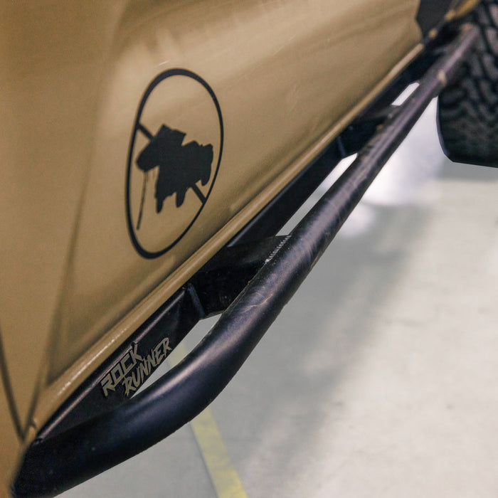 C4 Fabrication 2016-2023 Toyota Tacoma Rock Runner Sliders – image 1 of 6