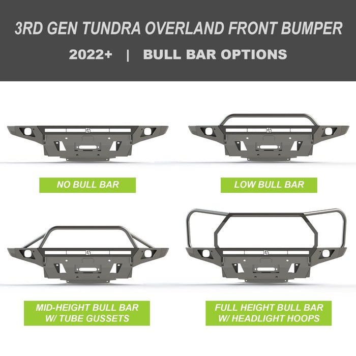 C4 Fabrication 2022-2026 Toyota Tundra Overland Series Front Bumper – image 2 of 20