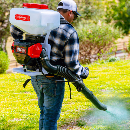 Tomahawk Power 5 Gal Battery-Powered Fertilizer Spreader Broadcast Lawn Seed Ice Melt Salt - Alternate View