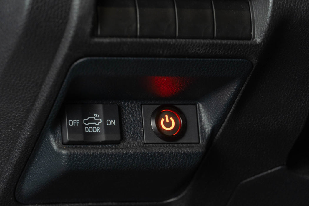 DV8 Offroad 40 Amp Wire Harness with DT Connector & Switch – installed on vehicle, image 2 of 9