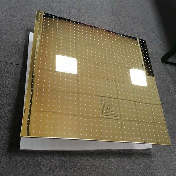 Cascada Showers 40" Square Ceiling Mount Rainfall LED Shower Head, include Shower Arm - Product Image 7