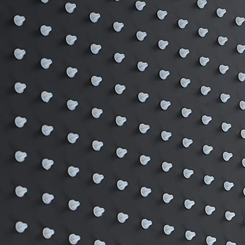 Cascada Showers 40" Square Ceiling Mount Rainfall Shower Head, include Shower Arm - Detail View 3