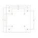 Cascada Showers 40" Square Ceiling Mount Rainfall Shower Head, include Shower Arm - Product Image 5