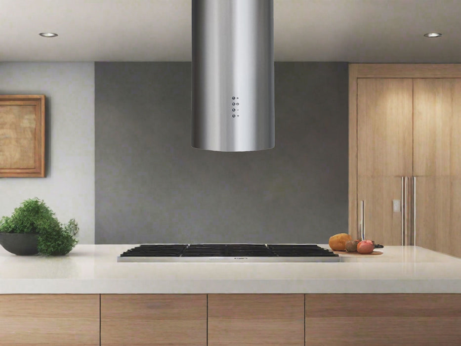 Modern Cylinder Round Island Range Hood - VICTORY SV400J
