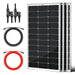Green Vista Living Rich Solar 400 Watt Solar Kit for Solar Generators Portable Power Stations