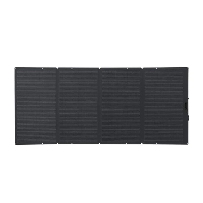 Green Vista Living EcoFlow 400W Portable Solar Panel - Side View