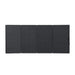 Green Vista Living EcoFlow 400W Portable Solar Panel - Side View