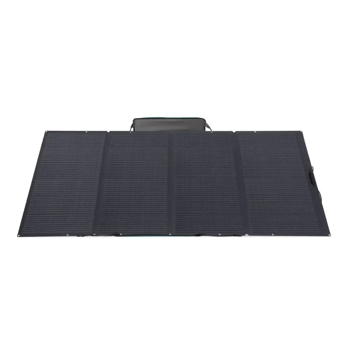 Green Vista Living EcoFlow 400W Portable Solar Panel - Detail View