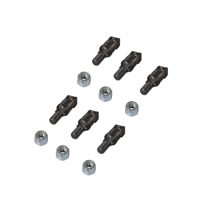 ( 1 Pack / 6 Pcs ) Teeth and Nut for Stump Grinder SG24; SG61, 1 Pack — detail view