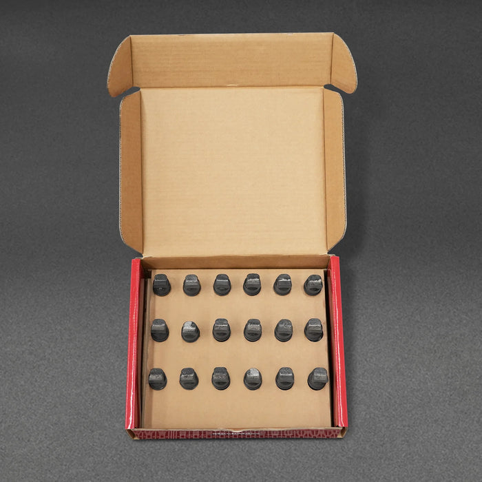 (1 Pack / 18 Pcs) Teeth and Nuts for Stump Grinder SG24; SG24PRO; SG28; SG30PRO; SG61, (SKU: 150151;150151G;150181;150181G;150182;150182G;150183;150183G;150501)