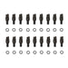 (1 Pack / 18 Pcs) Teeth and Nuts for Stump Grinder SG24; SG24PRO; SG28; SG30PRO; SG61, (SKU: 150151;150151G;150181;150181G;150182;150182G;150183;150183G;150501)