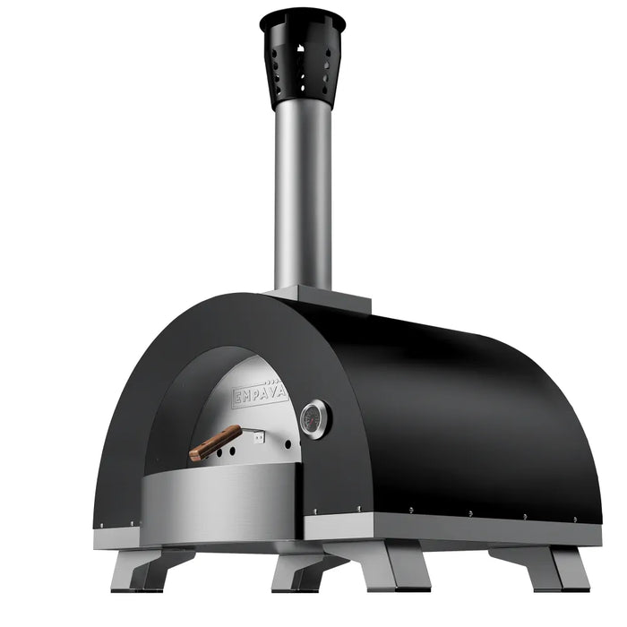 Empava outdoor pizza oven EMPV-40PG902, angled side view