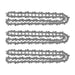 ( 1 Pack / 3 Pcs ) Chainsaw Chain for Log Splitter Processor with Conveyor HLS20, (SKU: 150244; 150245)