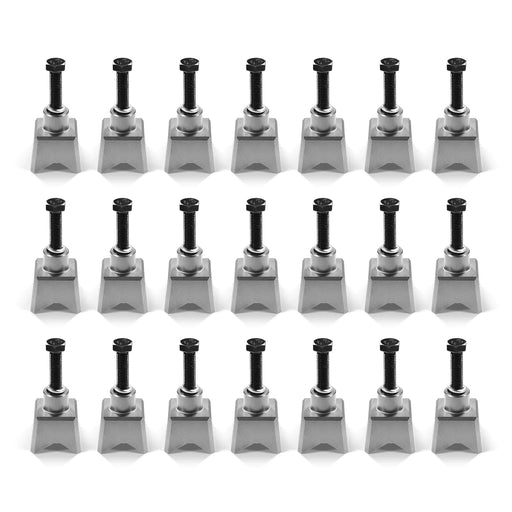 ( 1 Pack / 21 Pcs ) Teeth for Mini Skid Steer Drum Forestry Brush Mulc
