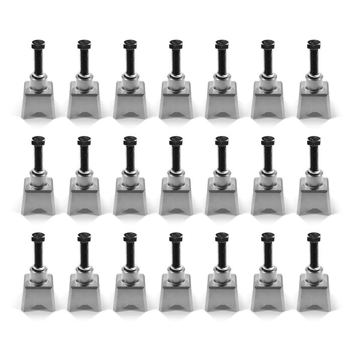 ( 1 Pack / 21 Pcs ) Teeth for Mini Skid Steer Drum Forestry Brush Mulc